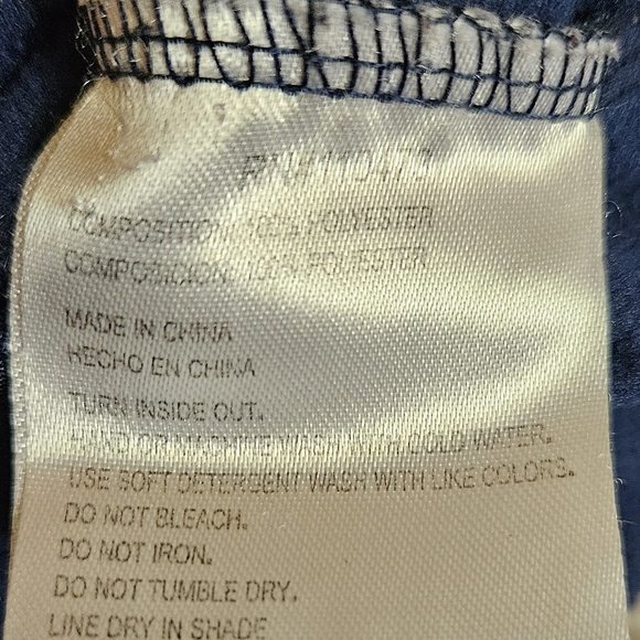 Men’s FCB Barcelona Soccer Track Jacket Blue-Red Size Medium - Picture 10 of 10